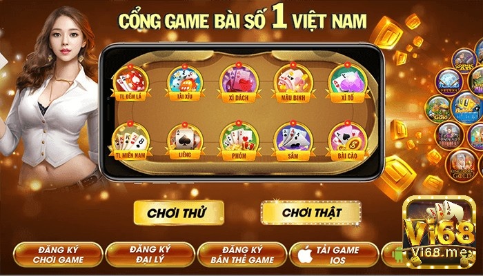 Tai game danh bai online tại Vi68