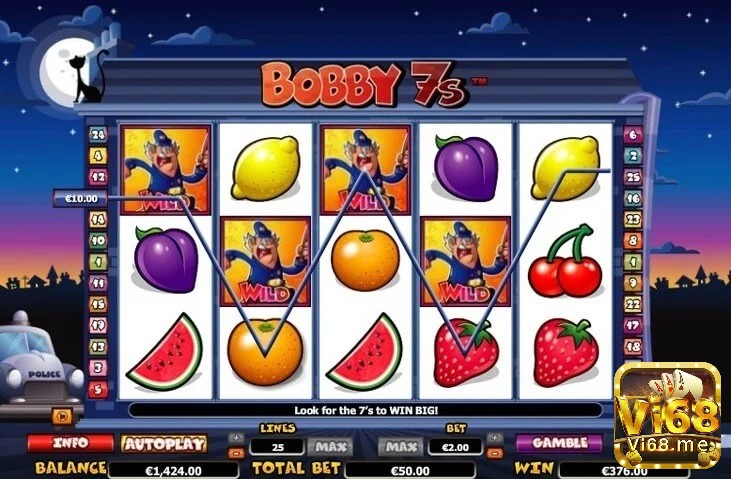 Máy đánh bạc slot Bobby 7s trực tuyến