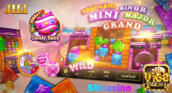 Candy Baby là trò chơi slot được phát triển bởi Jili