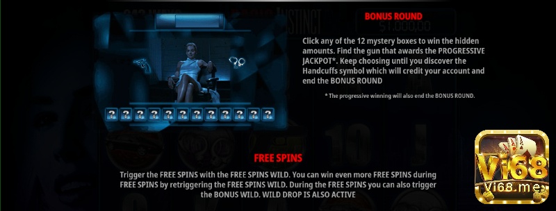 Vòng quay miễn phí sẽ được kích hoạt khi đủ 3 biểu tượng Free Spins Wild