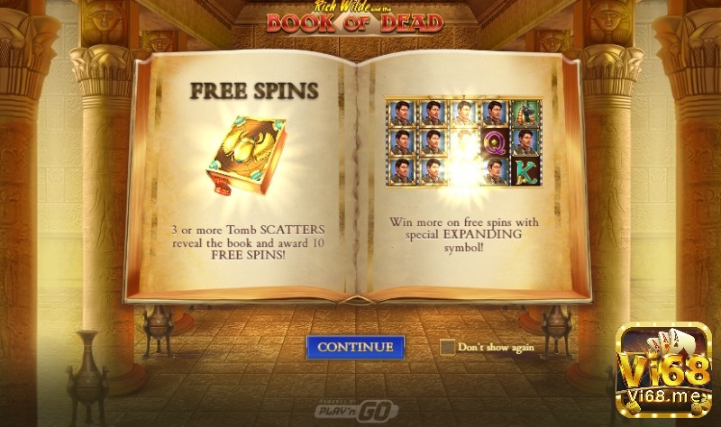 Book of Dead là một trò chơi slot đưa người chơi đến thế giới Ai Cập cổ đại