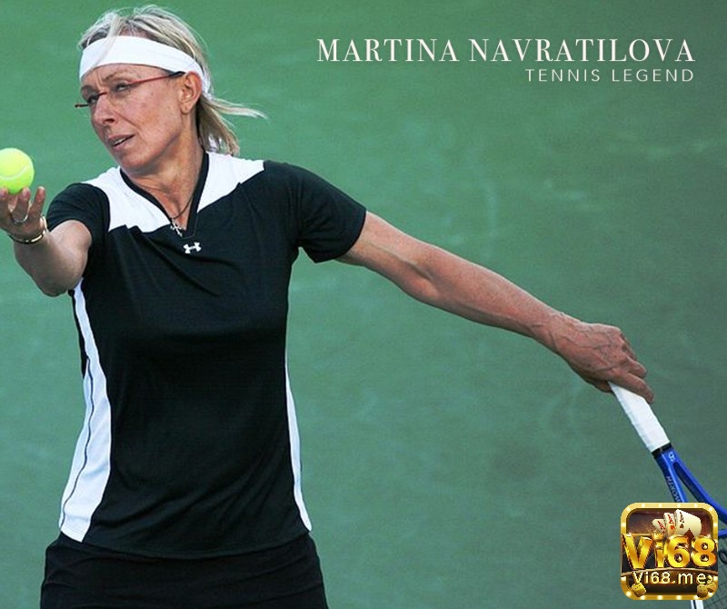 Top tay vợt tennis nữ xuất sắc thế giới: Martina Navratilova