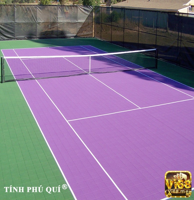  Sân tennis nền thảm đã được sử dụng trong các giải đấu phong trào